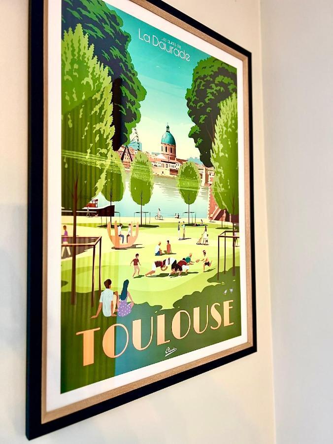 Le Zenith - T2 Chaleureux Et Lumineux Lägenhet Toulouse Exteriör bild